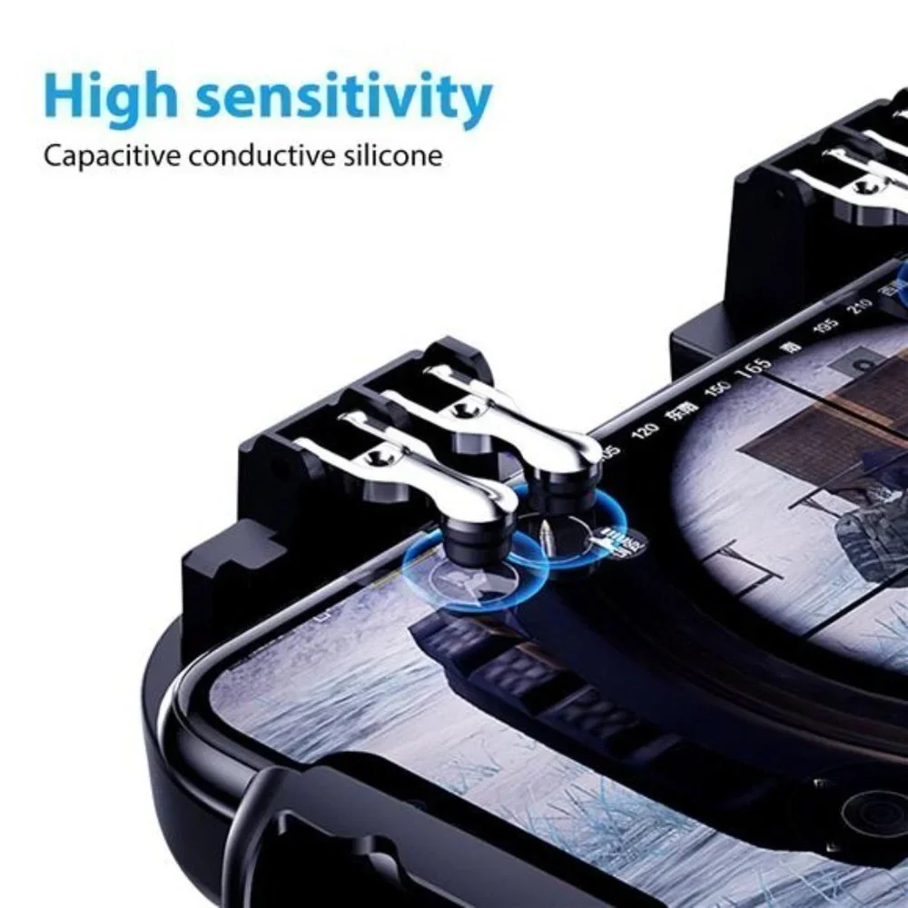 NEW Mobile Phone Game Controller +Cooling Fan for Android iOS